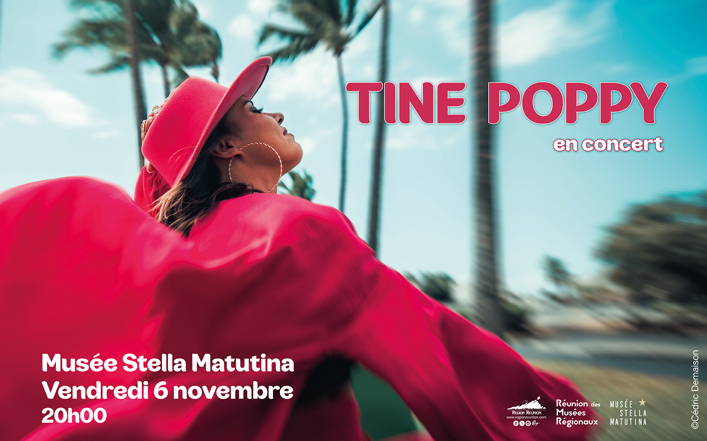 Tine Poppy en concert au Musée Stella Matutina